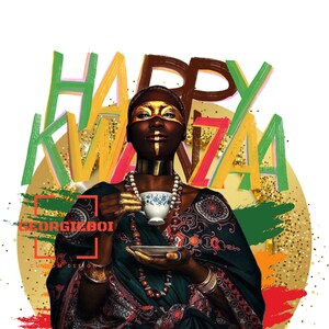 Kwanzaa Celebration Ver-1 - Téléchargement instantané PNG