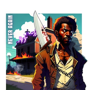 Mes de la Historia Negra Nat Turner Tribute 3 - Descarga instantánea PNG