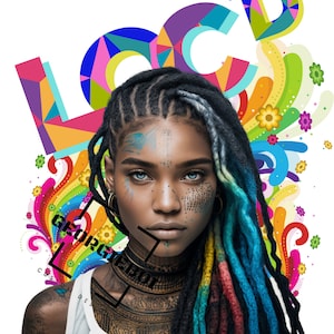 Loc&#39;d Arcoiris PNG