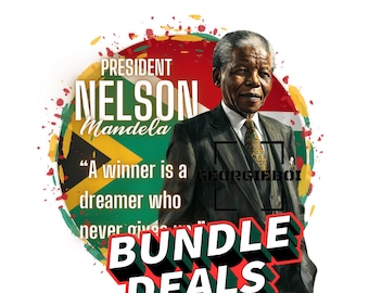 Black History Bundle 2: Buy 10 PNG Files