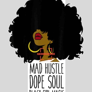 Pacote Dope Brown Girl - 10 PNGs