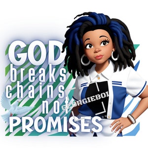 Little Miss Boop 60 Dio spezza le catene - Download istantaneo PNG