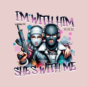 Ich bin bei ihm Ver 2 - PNG Instant Download