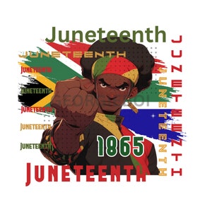 Célébration du 10 juin Freedom Fist Ver 3 - Téléchargements instantanés PNG