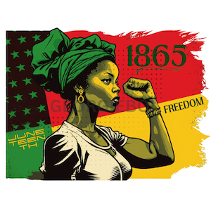 Célébration du 15 juin Freedom Fist Ver 45 - Téléchargements instantanés PNG