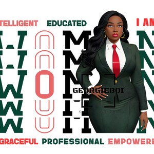I Am That Woman - Instant Download PNG