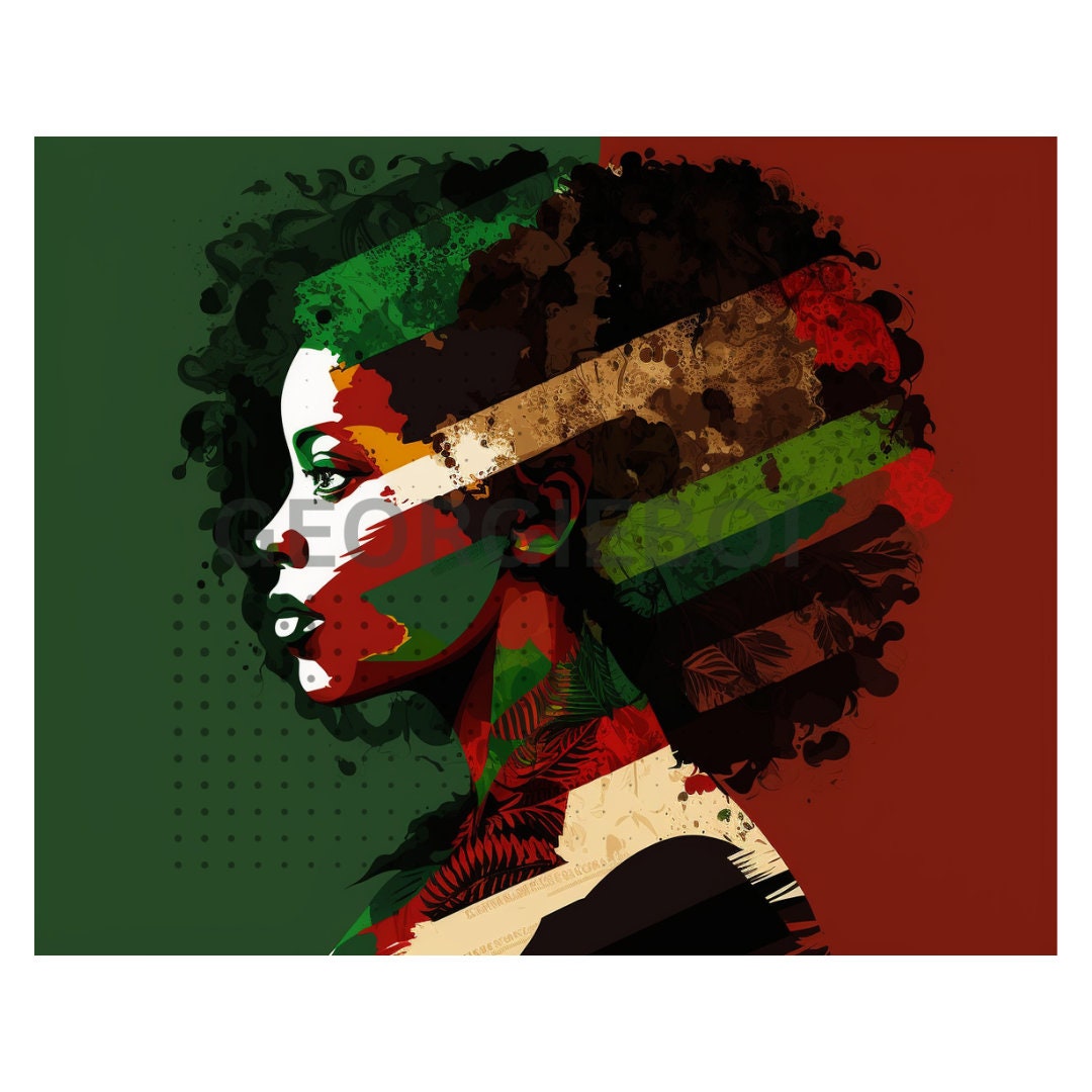 African Splash Juneteenth Celebration - PNG Instant Downloads - Etsy