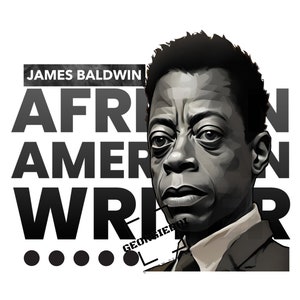 Historia Negra James Baldwin 2 Tributo - PNG Descarga Instantánea