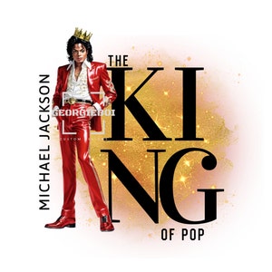 Ícone da História Negra de Michael Jackson (O Rei) - Download instantâneo PNG