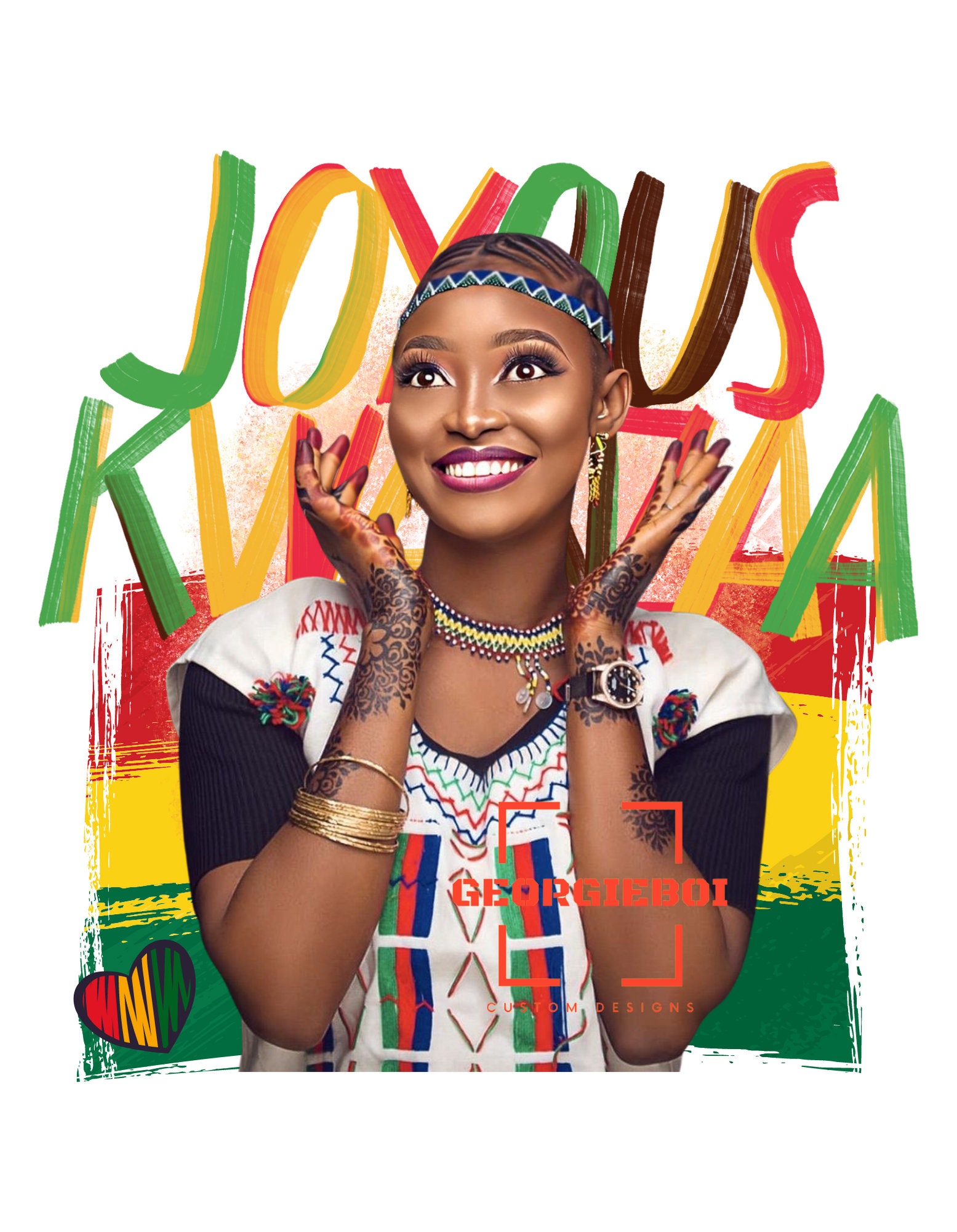 Kwanzaa Celebration Bundle 9 PNG Files Instant Download Etsy