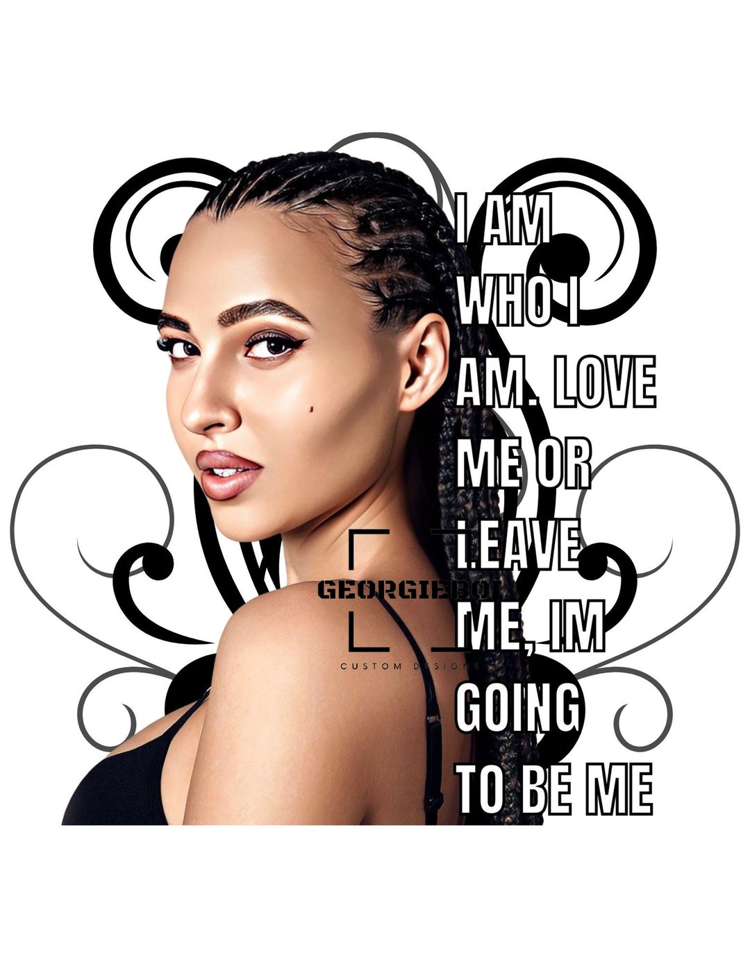 I Am Who I Am Sublimation PNG - Instant Download - Etsy