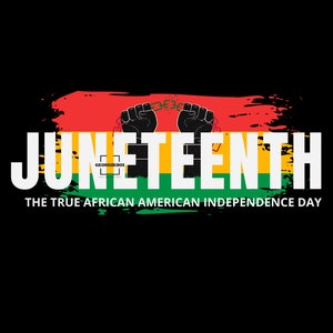 Célébration du 16 juin - le vrai jour de l'indépendance des Afro-américains #2 - téléchargements instantanés PNG