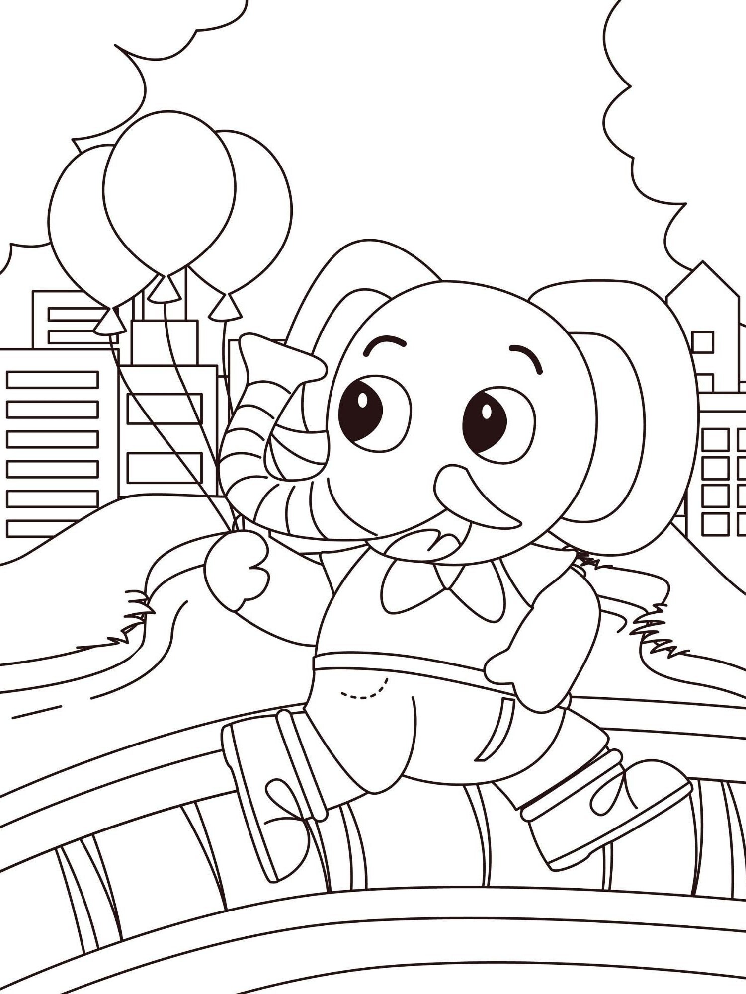 Animals Coloring Book For Kids Digital/Instant Download | Etsy