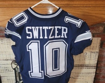 Dallas Cowboys Ryan Switzer Team Issued Away Jersey