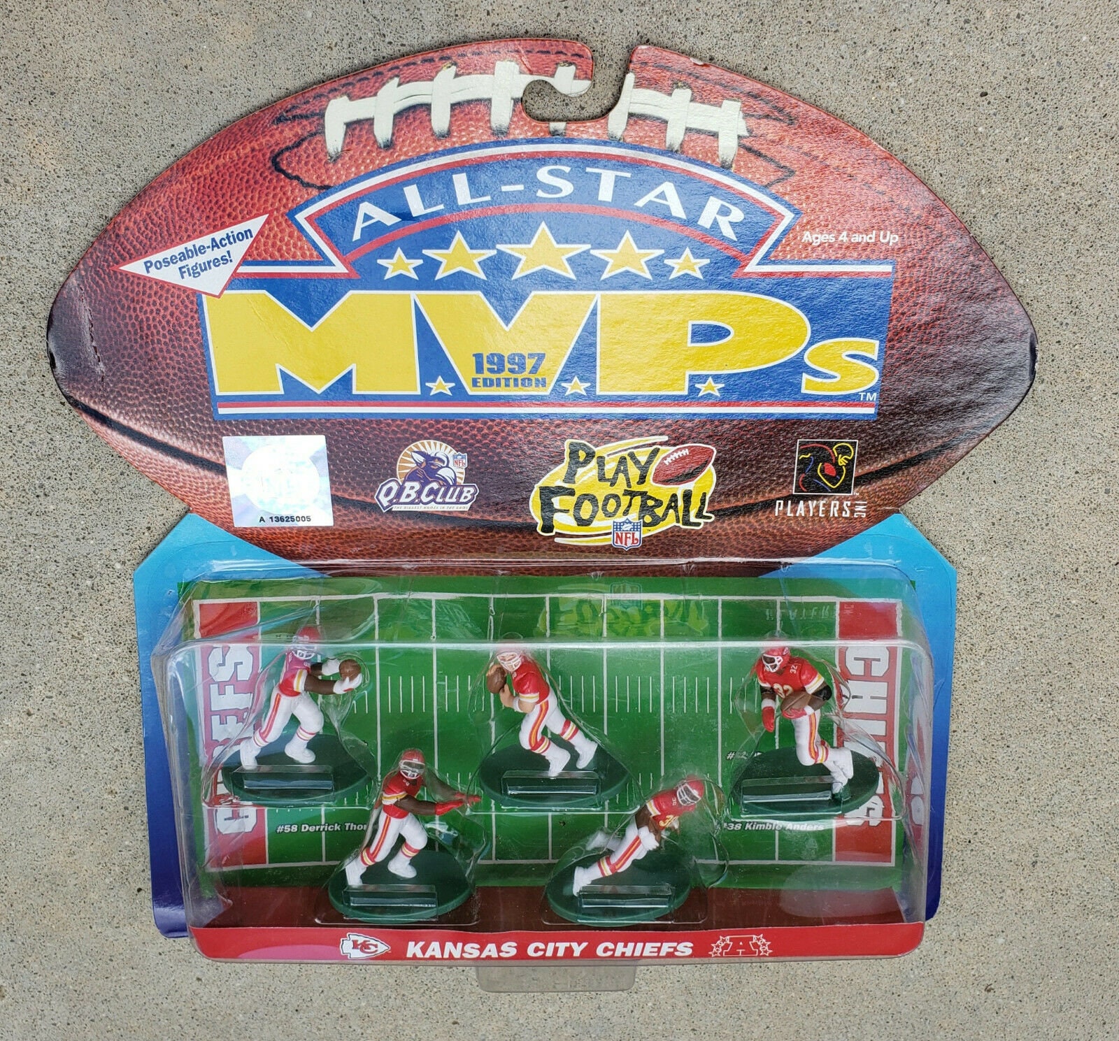 Kansas City Chiefs 1997 All-Star MVP's Figurines