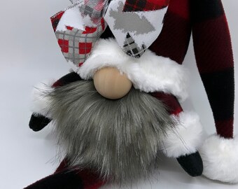 Santa Gnome in Pajamas