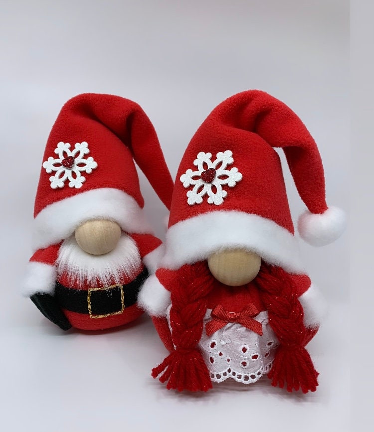 Santa and Mrs. Claus Couple - Etsy