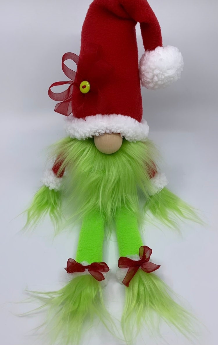 Grinch Gnome | Etsy