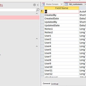 Microsoft Access Template With Security, Dashboard and Reporting ...