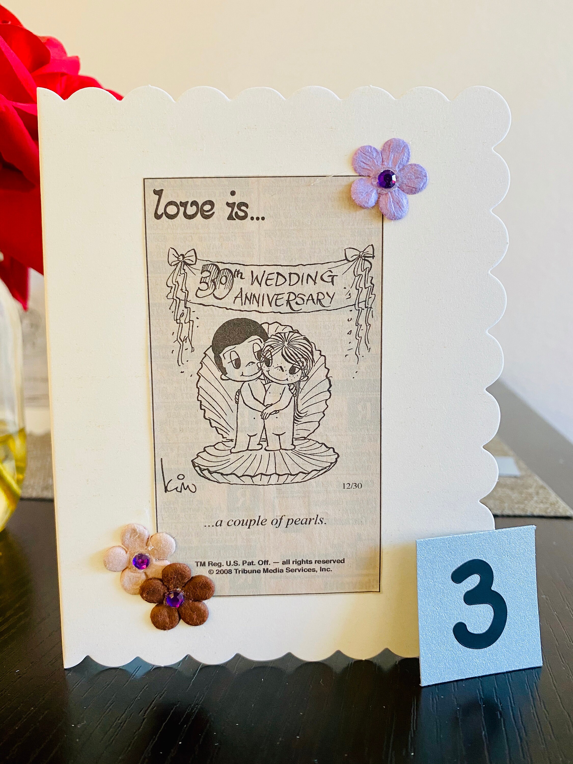 Love Is | Kim Casali| |original Comic Clips| Hand-crafted