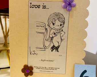 Love Is Kim Casali Original Comic Strips: Hand-crafted Cards