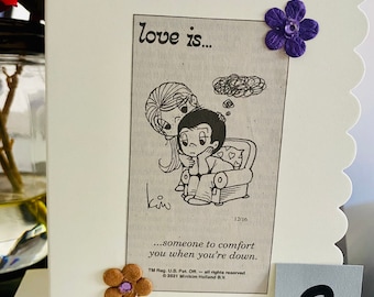 Love Is Kim Casali Original Comic Strips: Hand-crafted Cards