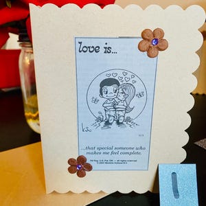 Love is...original comic strips by Kim Casali: Hand-made crafted cards