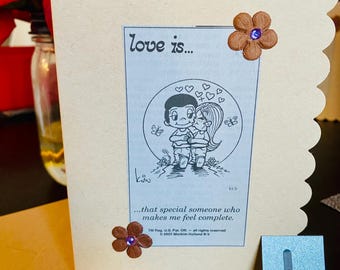 Love is...original comic strips by Kim Casali: Hand-made crafted cards
