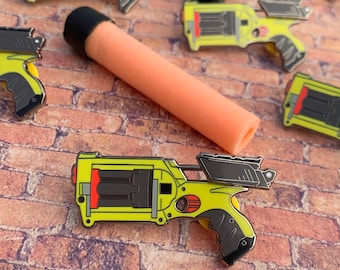 Nerf Maverick sliding pin