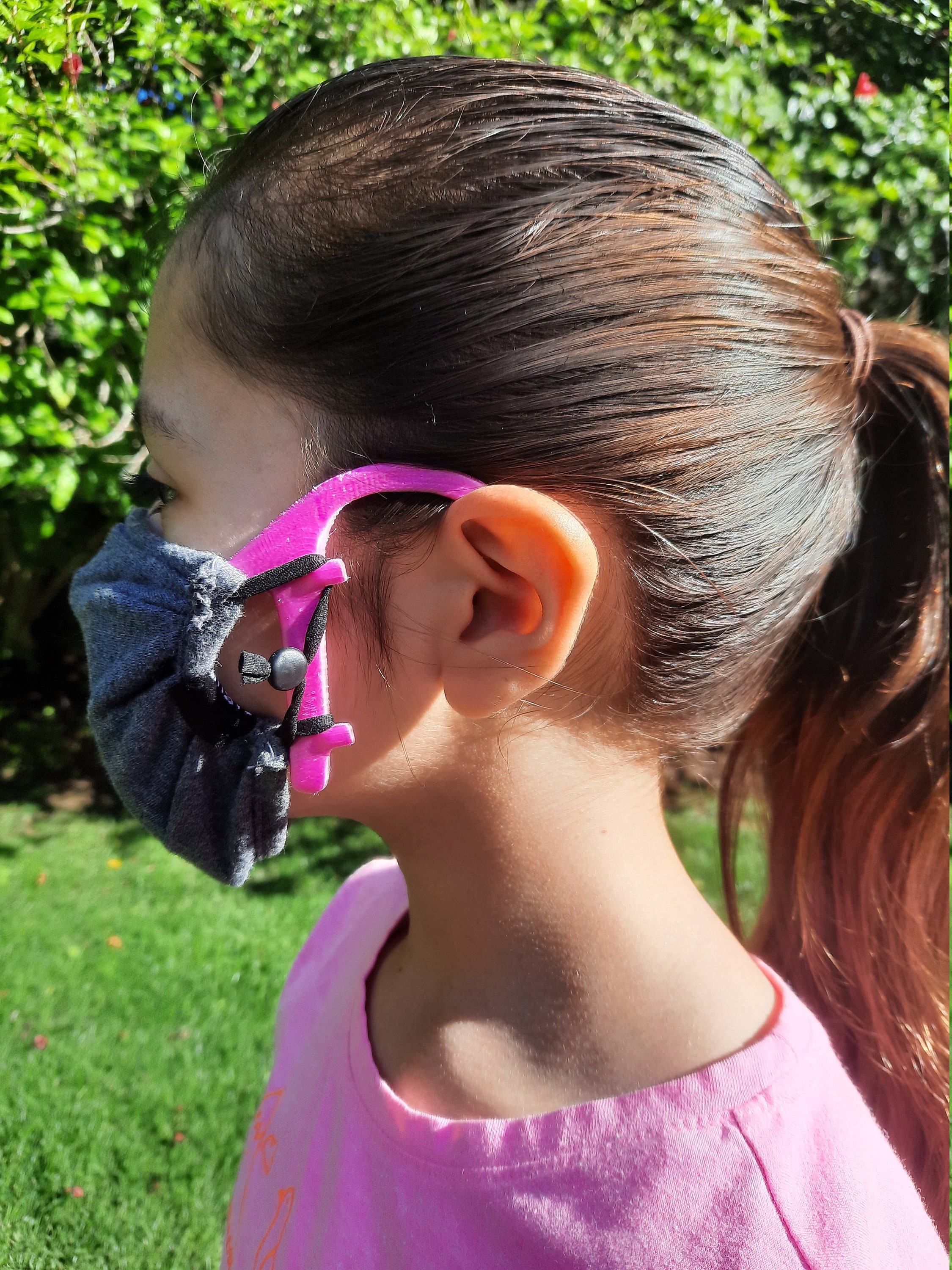 Custom Child Face Mask Frame Etsy