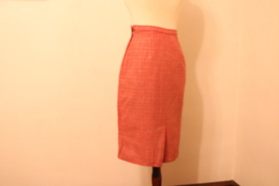 1960's Pendleton Red Plaid Wool Suit - image 7