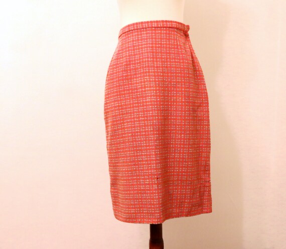 1960's Pendleton Red Plaid Wool Suit - image 6