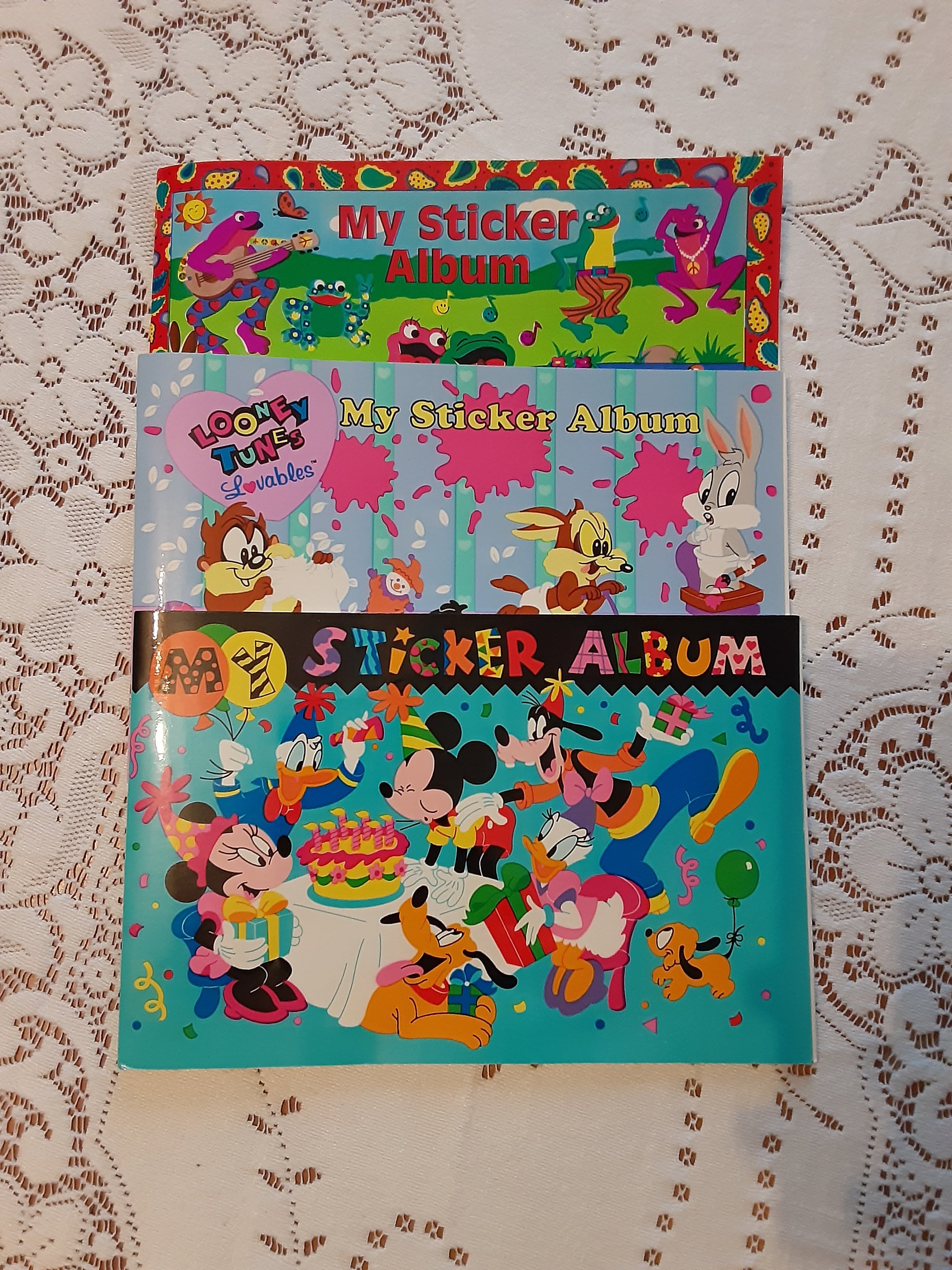Kids Sticker Albums Vintage Stickers Sticker Book Etsy