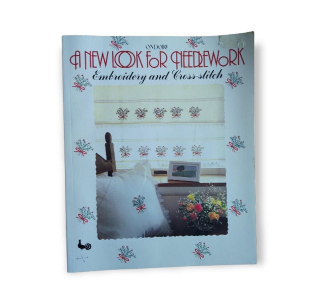 Ondori Embroidery and Cross Stitch Book A New Look for Etsy