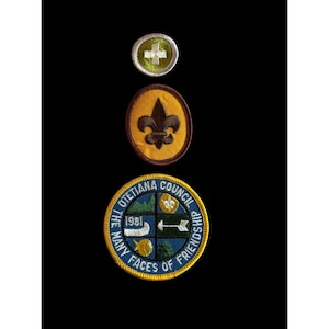 Vintage Boy Scouts BSA Patch Lot 1981 Otetiana Council Fleur-de-lis First Aid