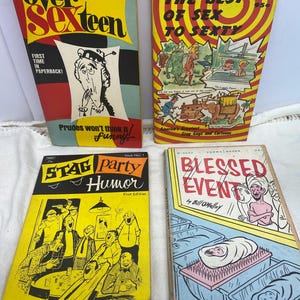 Vintage Adult humor paperback lot