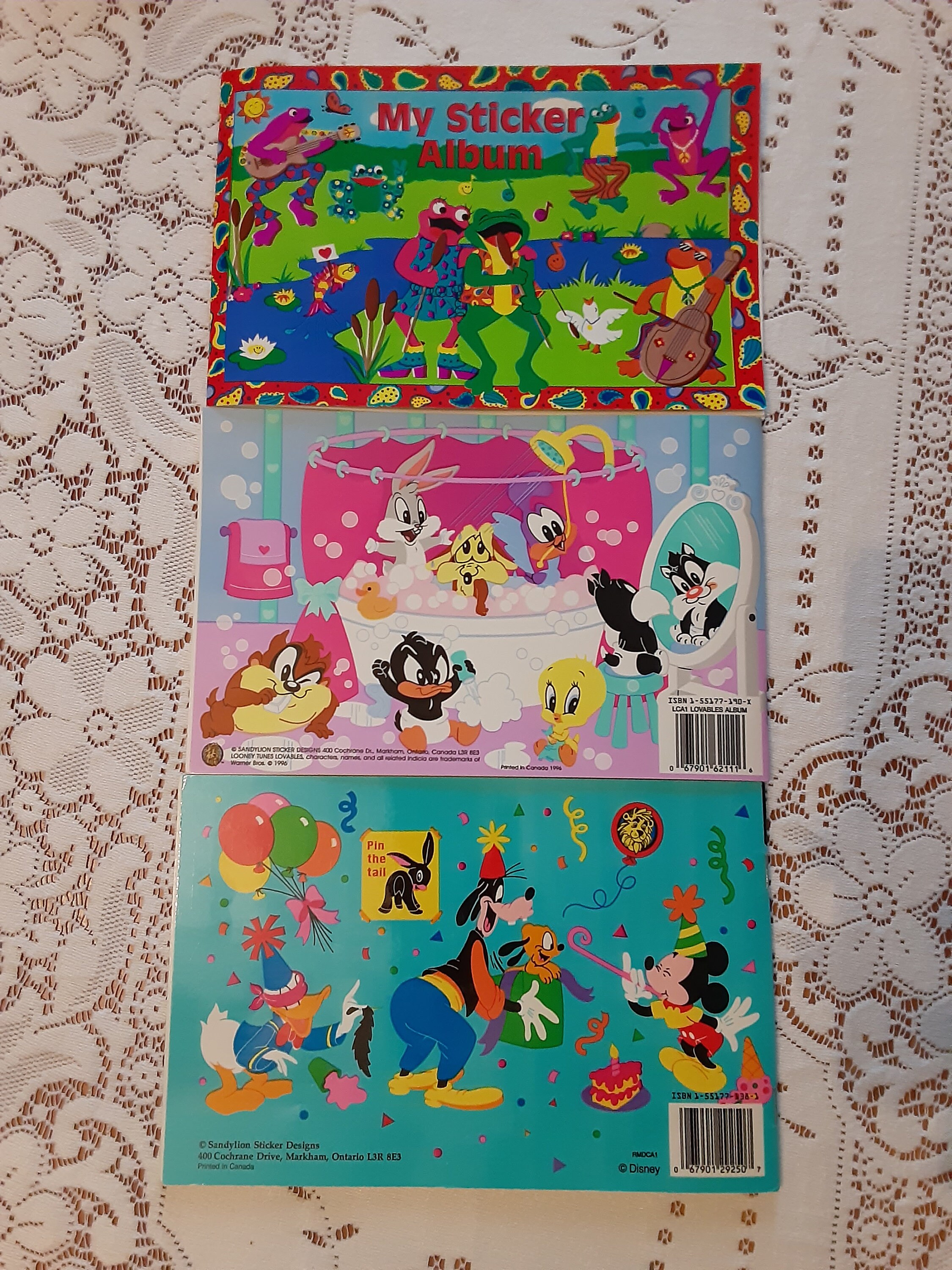 Kids Sticker Albums Vintage Stickers Sticker Book Etsy