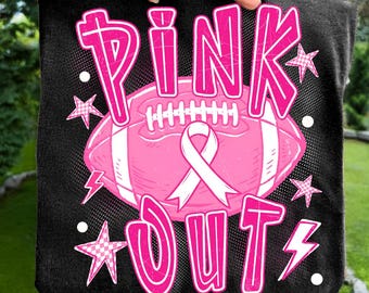 In October We Wear Pink Png, Football Breast Cancer Png, Breast Cancer Coquette, Spooky Season Png, Breast Cancer Awareness, Digital File