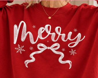 Retro Merry Christmas PNG, Coquette Christmas Tree Outline Graphic, Trendy Holiday Xmas Sublimation Design, Aesthetic Digital Download