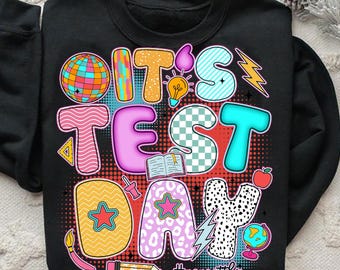 To dzień testu, masz to PNG, Preppy Test Day PNG, Dzień testu PNG Sublimacja, Testowanie stanu PNG, Koordynator testów PNG, Wakacje