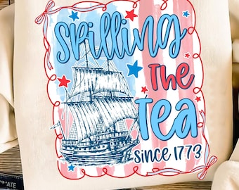 Preppy derramando el té desde 1773 PNG, Día de la Independencia, Fiesta del 4 de julio PNG, América retro 4 de julio PNG, Día de la Independencia Patriótico