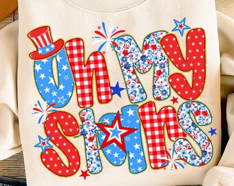 Coquette Floral Oh My Star Glitter Png, America Png, Preppy USA Floral Png, 4th Of July Stars Stripe, Girly America Png, Patriotic Png