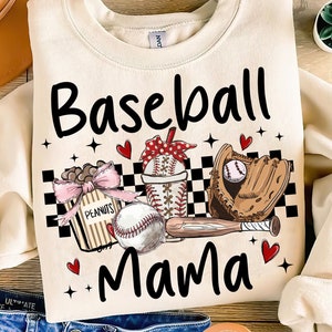 Retro Checkered Baseball Mama Png, Coquette Png, Game Day Baseball Mom Png, Baseball Coquette Shirt Design, Trendy Baseball, Tis The Season