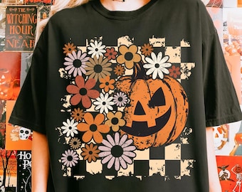 Floral Fall Pumpkin Png, Fall Pumpkin Png, Thanksgiving Png, Autumn Png, Fall Shirt, Fall Png, Boho Floral Pumpkins png, Halloween Png