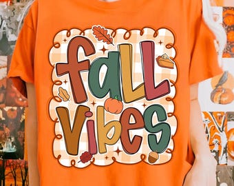 Fall Vibes Png, Floral Fall Shirt Design, Preppy Autumn Pumpkin Sublimation, Pumpkin Spice Png, Cozy Season Png, Girly Fall Coquette Png