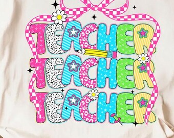 Preppy leraar flirtstrik png, leraar zomer png, laatste schooldag png, leraar leven png, cadeau leraar waardering, retro leraar png