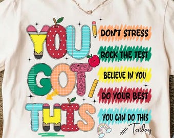 ¡Lo tienes! Es el día del examen (Png), ¡Rock the Test! (Png), Día del examen (Png), Día de la estrella (Png), Citas de maestros (Png), Maestro genial (Png), Día del examen (Png)