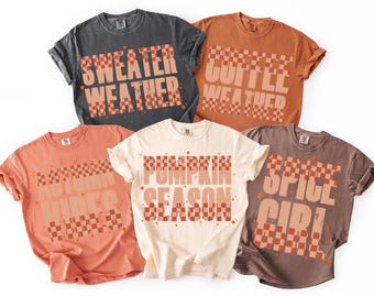 Fall PNG Bundle, Retro Distressed Fall Shirt Designs, Autumn Vibes, Pumpkin Spice, Coffee Weather, Cozy Season Sublimation, Digital Download