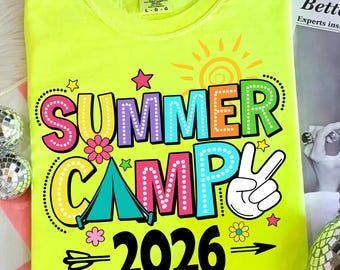 Camp d'été 2026 png, Camp d'été png pour t-shirt, Vacances d'été png, Camp d'été png, Vacances d'été png, Voyage entre filles png