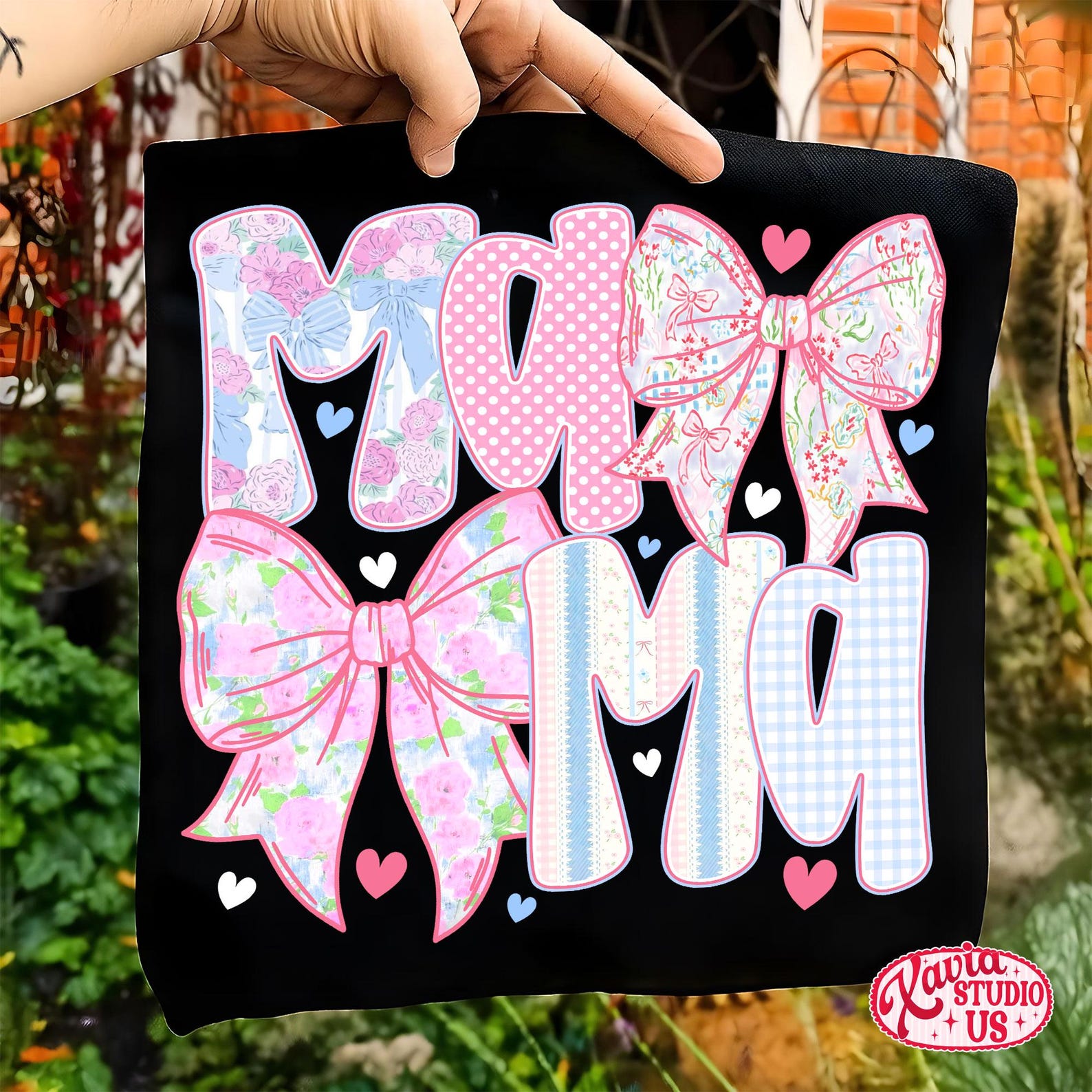 Color Rosa Mama Mamá rosa con flores PNG, diseño de camiseta para el Día de la Madre ...